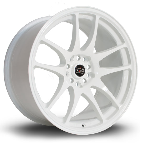 Rota Torque 5x114 18" 9.5J ET12 White Alloy Wheel